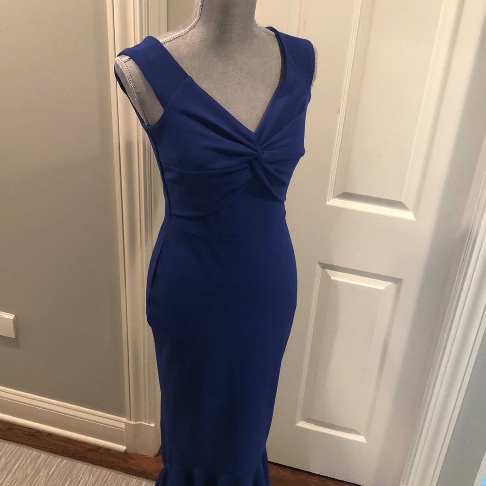 Quiz Clothing Blue Dress brand new tags still on